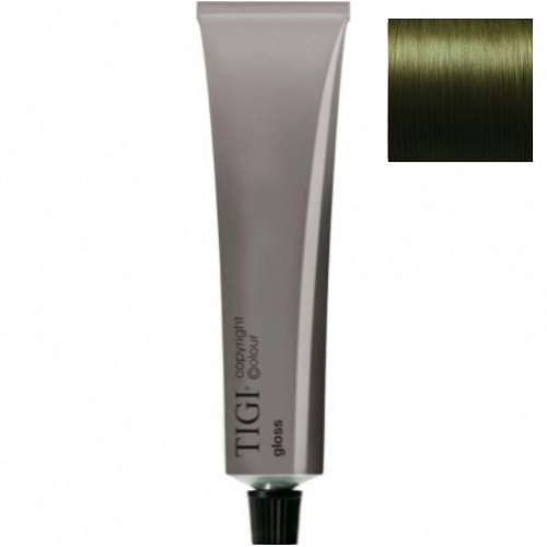 Тонирующая Крем-Краска - Tigi Copyright Сolour Gloss 5/07 - светло-коричневый натурально-зеленый